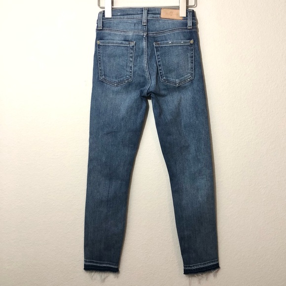 CLOSEOUT \7FAM\• Luxe Vintage Cropped Skinny Jeans with Let Down Hem - Picture 8 of 16